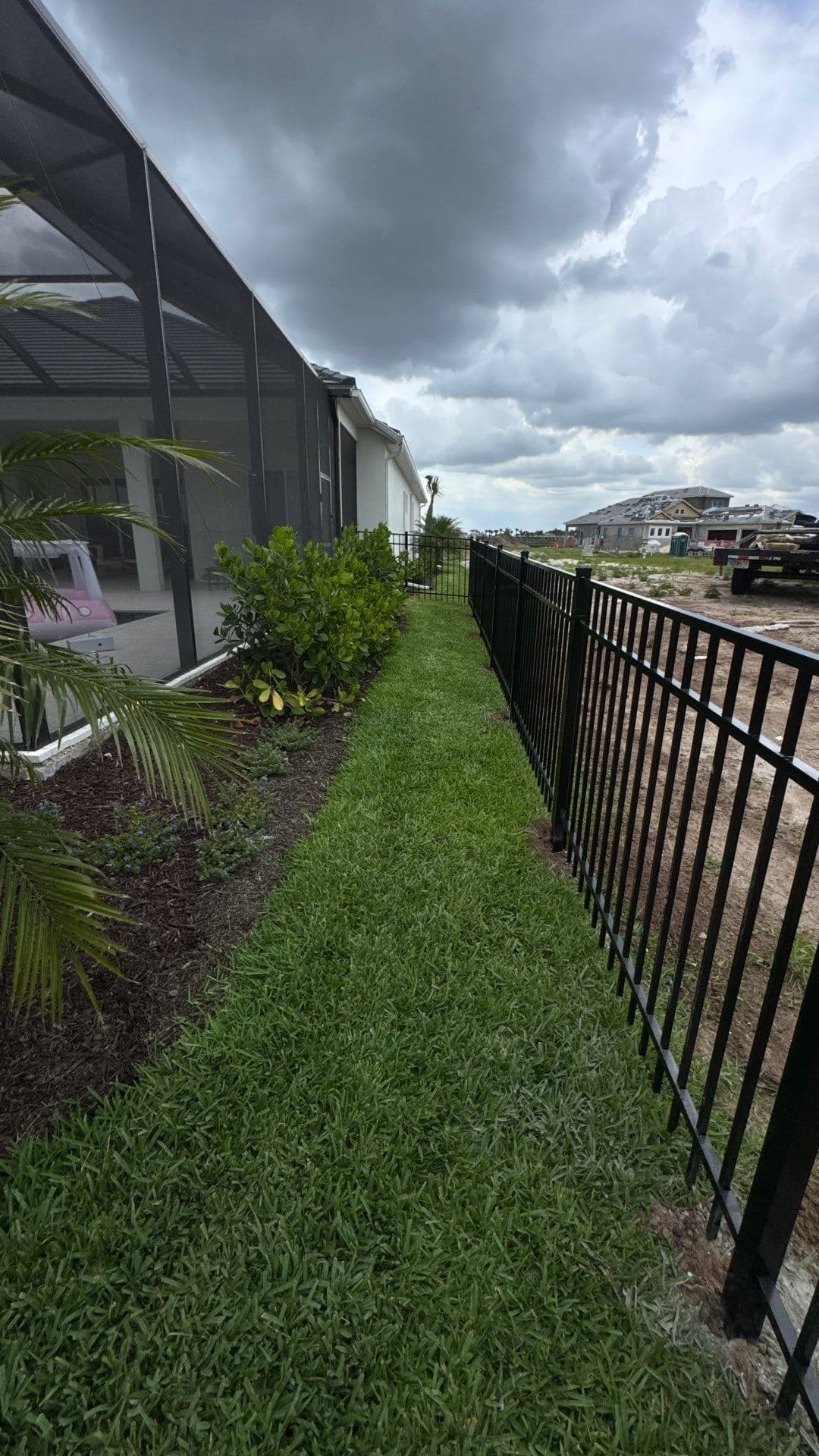 Aluminum Fence installation by ASAP Fence & Gates in Florida